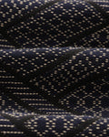 wax london men's Iggy - Navy Diamond Stitch Jacquard Jacket