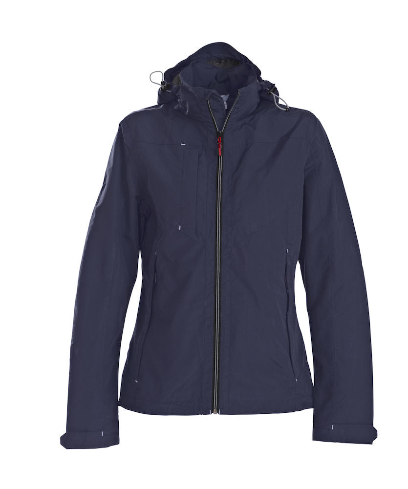 James Harvest Flat Track- Ladies Hooded Sport Shell Jacket. 7 Colours. XS-2XL - Summer Jacket - Logo Free Clothing