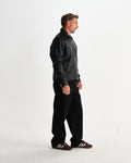 wax london men's Kendal - Black Lamb Leather Jacket