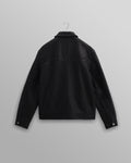 wax london men's Kendal - Black Lamb Leather Jacket