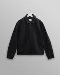 wax london men's Kendal - Black Lamb Leather Jacket