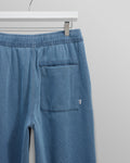 wax london men's Kurt - Indigo Organic Cotton Trousers