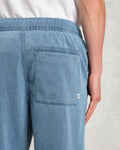 wax london men's Kurt - Indigo Organic Cotton Trousers