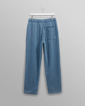 wax london men's Kurt - Indigo Organic Cotton Trousers