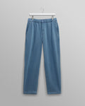 wax london men's Kurt - Indigo Organic Cotton Trousers
