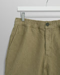wax london men's Kurt - Khaki Honeycomb Cotton Shorts