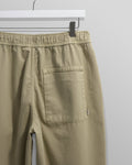 wax london men's Kurt - Light Khaki Organic Cotton Trousers