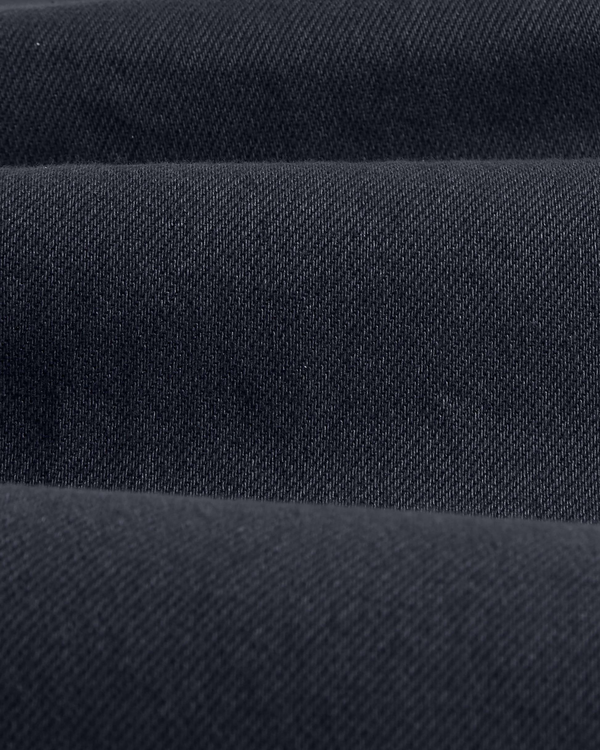 wax london men's Kurt - Navy Organic Cotton Trousers
