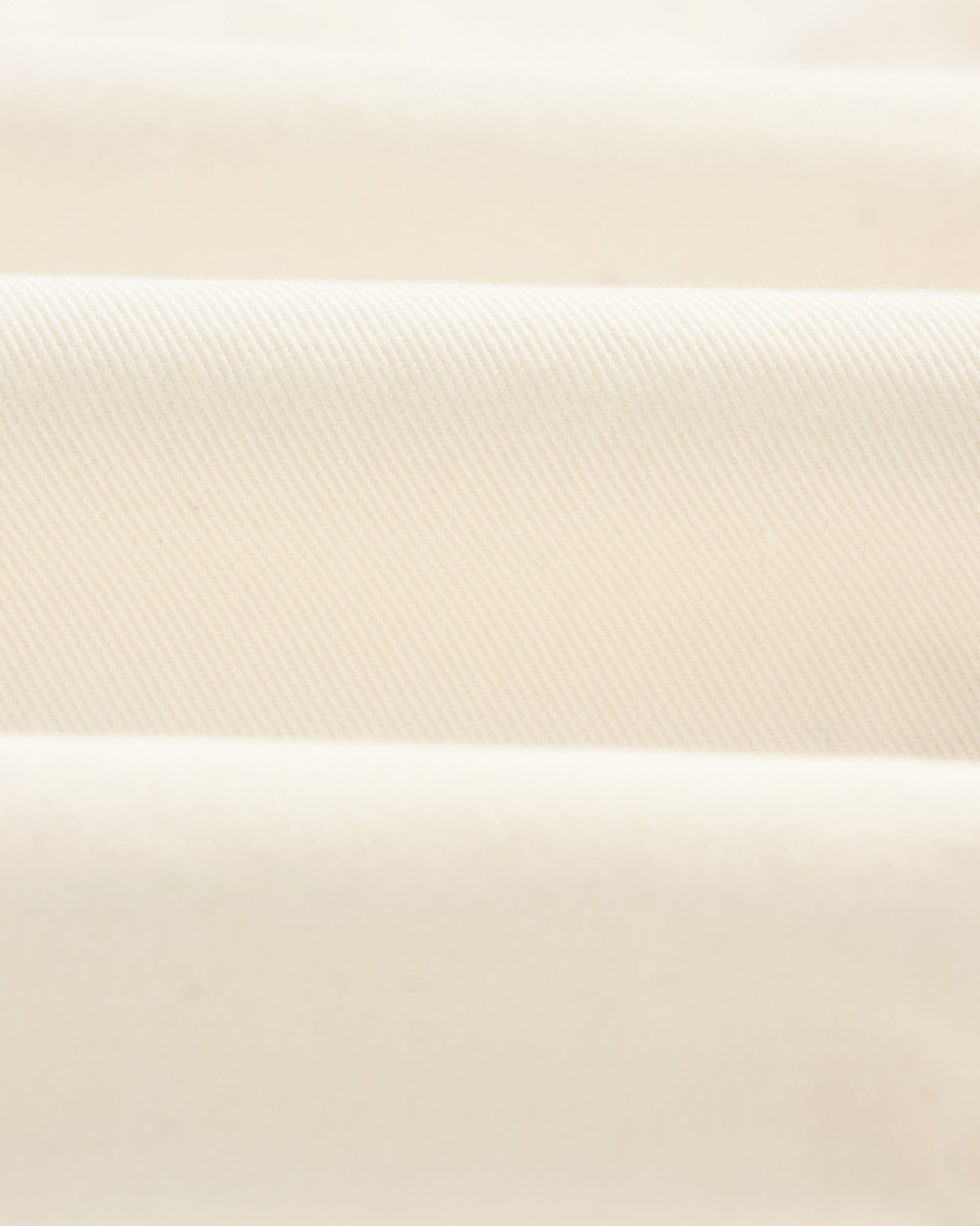 wax london men's Kurt - Off White Organic Cotton Trousers
