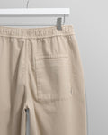 wax london men's Kurt - Stone Organic Cotton Trousers