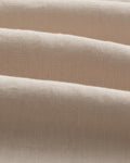 wax london men's Kurt - Washed Beige Linen Shorts