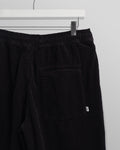 wax london men's Kyle - Navy Jumbo Corduroy Trousers