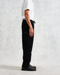 wax london men's Kyle - Navy Jumbo Corduroy Trousers