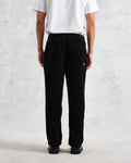 wax london men's Kyle - Navy Jumbo Corduroy Trousers
