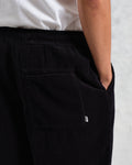 wax london men's Kyle - Navy Jumbo Corduroy Trousers