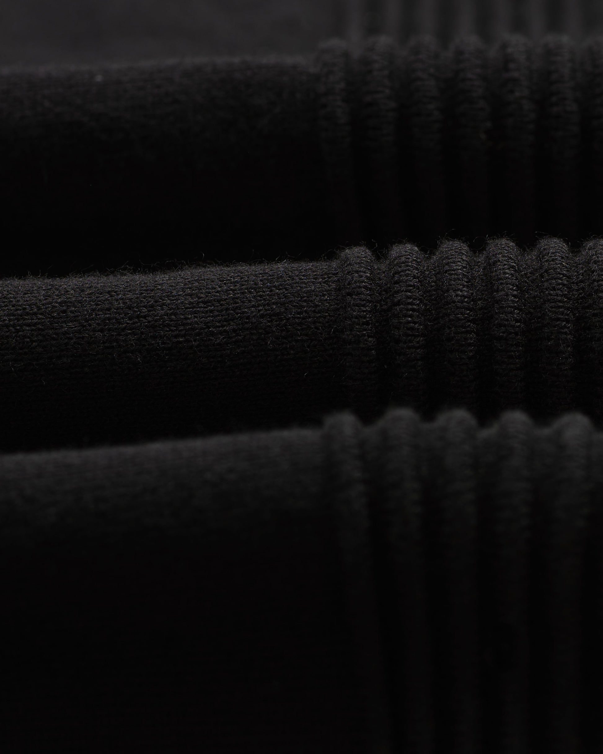 wax london men's Lennox - Black Milano Stripe Knitted Polo