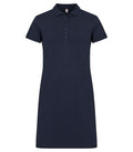 Clique Marietta Polo Dress | Ladies Polo Shirt Dress | 100% Cotton | Navy or Black | XS-2XL - Polo Shirt - Logo Free Clothing
