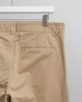 wax london men's Marwood Trousers Beige Cotton Twill