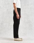 wax london men's Marwood Trousers Black Cotton Twill