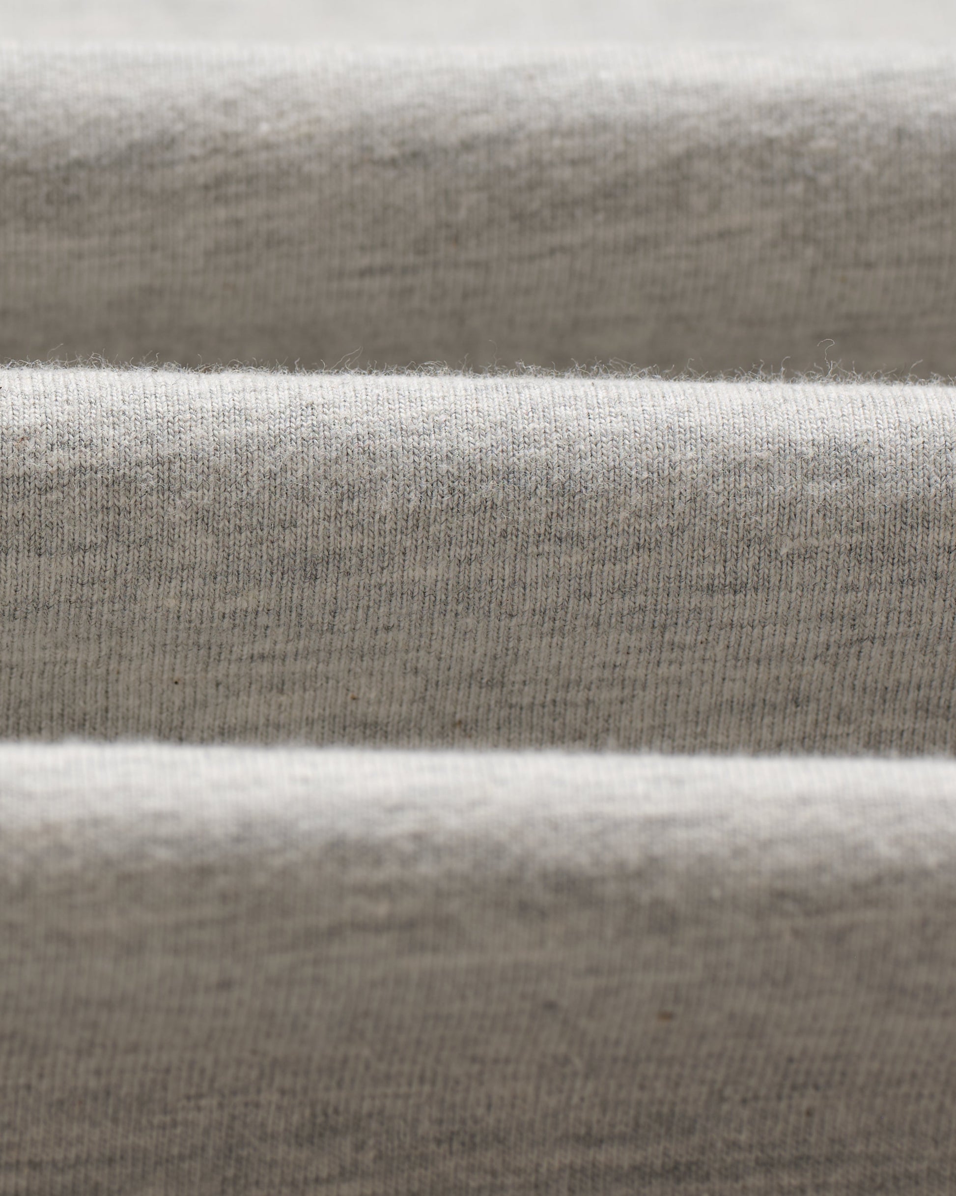 wax london men's Milton - Grey Marl Organic Compact Cotton T-Shirt