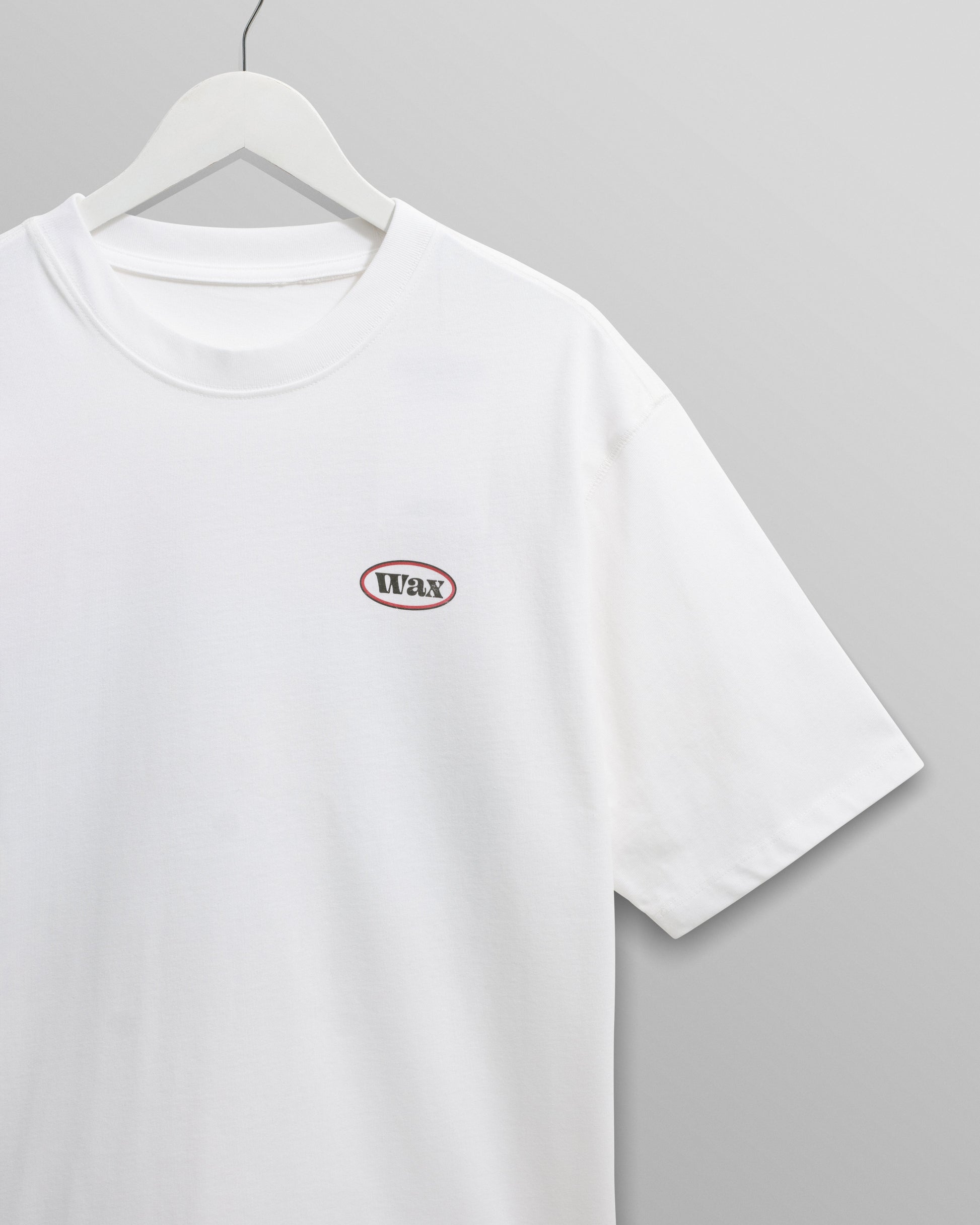wax london men's Milton - White Getaway Graphic Cotton T-Shirt