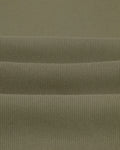 wax london men's Montague - Khaki Ribbed Organic Cotton Vest