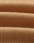 wax london men's Naples - Camel Textured Knitted Polo Shirt