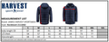 James Harvest Nordmont Mens Padded Winter Coat | Recycled | Navy or Black | S-3XL - Winter Jacket - Logo Free Clothing