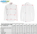 Cottover Oxford Shirt | Mens Slim Fit | GOTS Organic Cotton | Fairtrade | 2 Colours | XS-3XL - Shirt - Logo Free Clothing