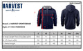 James Harvest Parkwick Mens Fleece-Lined Zip-Up Hoodie | Heavyweight | 5 Colours | S-3XL - Hoodie - Logo Free Clothing