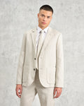 wax london men's Pavillion - Natural Linen Tie