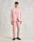 wax london men's Pavillion - Pale Pink Linen Tie