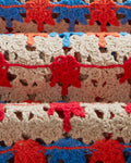 wax london men's Porto - Multicolour Splash Crochet Shirt