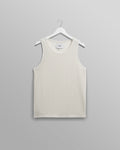 wax london men's Prim - Ecru Open Knit Vest