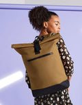 BagBase | Roll Top Backpack | Logo Free Clothing