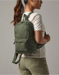 BagBase | Mini Essential Fashion Backpack | Logo Free Clothing