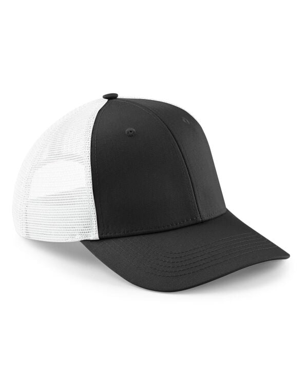 Beechfield Urbanwear Trucker Cap | Unisex | 6 Panel | Curved Peak | 10 Colours | One Size - Hat - Logo Free Clothing