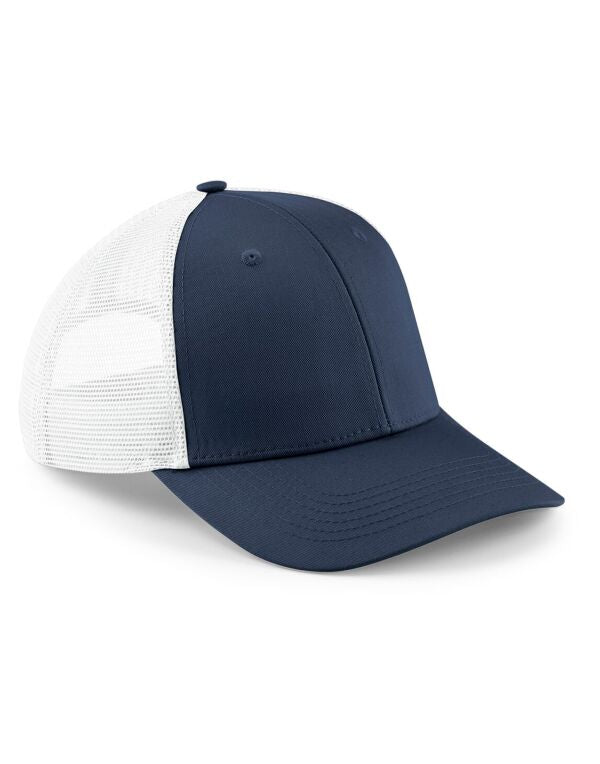 Beechfield Urbanwear Trucker Cap | Unisex | 6 Panel | Curved Peak | 10 Colours | One Size - Hat - Logo Free Clothing