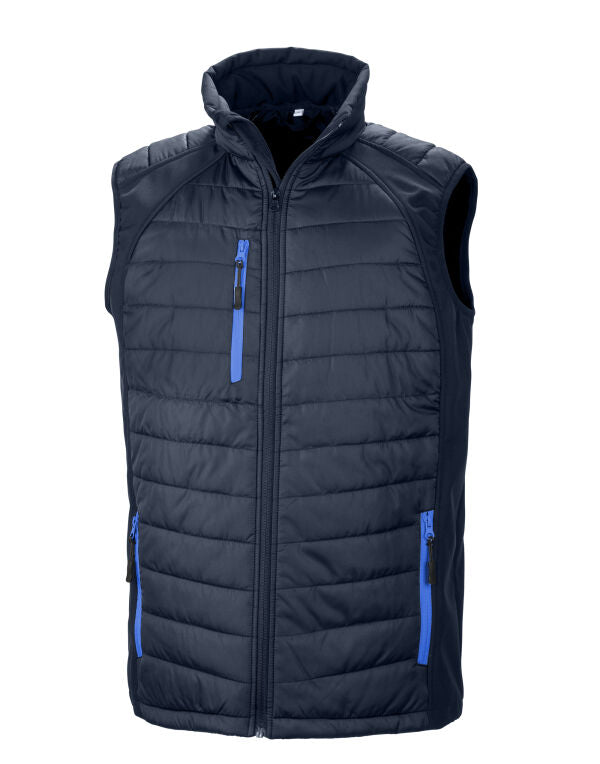 Result Recycled Unisex Compass Softshell Gilet | Sustainable Body Warmer | 12 Colours | XS-3XL - Gilet - Logo Free Clothing