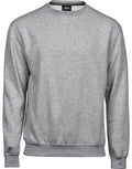 Tee Jays Mens Heavy Sweatshirt | Crew Neck Jumper | Ringspun Cotton Blend | 5 Colours | S-5XL - Sweatshirt - Logo Free Clothing