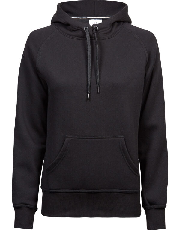 Tee Jays Ladies Hooded Sweatshirt | Hoodie Top | Ringspun Cotton Blend | 6 Colours | S-2XL - Hoodie - Logo Free Clothing
