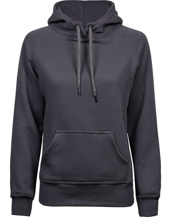 Tee Jays Ladies Hooded Sweatshirt | Hoodie Top | Ringspun Cotton Blend | 6 Colours | S-2XL - Hoodie - Logo Free Clothing
