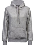 Tee Jays Ladies Hooded Sweatshirt | Hoodie Top | Ringspun Cotton Blend | 6 Colours | S-2XL - Hoodie - Logo Free Clothing