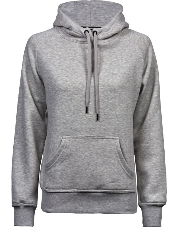 Tee Jays Ladies Hooded Sweatshirt | Hoodie Top | Ringspun Cotton Blend | 6 Colours | S-2XL - Hoodie - Logo Free Clothing