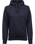 Tee Jays Ladies Hooded Sweatshirt | Hoodie Top | Ringspun Cotton Blend | 6 Colours | S-2XL - Hoodie - Logo Free Clothing