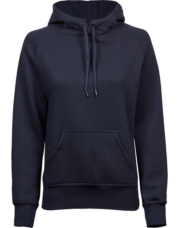 Tee Jays Ladies Hooded Sweatshirt | Hoodie Top | Ringspun Cotton Blend | 6 Colours | S-2XL - Hoodie - Logo Free Clothing