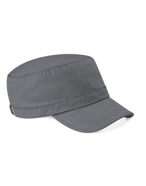 Beechfield Army Cap | Unisex | Buckle Adjustment | Cotton | 7 Colours | One Size - Hat - Logo Free Clothing