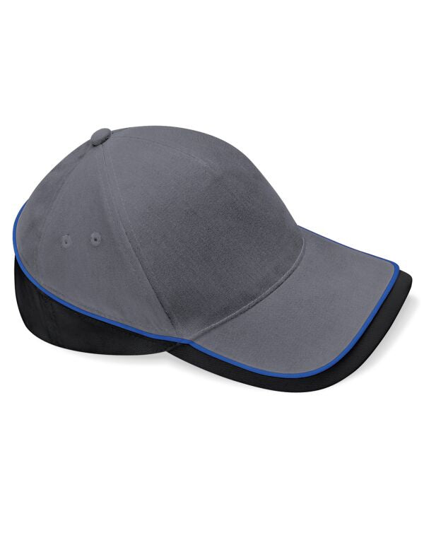 Beechfield Teamwear Competition Cap | Unisex | Cotton | Two-tone | 15 Colours | One Size - Hat - Logo Free Clothing