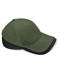 Beechfield Teamwear Competition Cap | Unisex | Cotton | Two-tone | 15 Colours | One Size - Hat - Logo Free Clothing