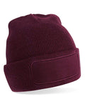 Beechfield Original Patch Beanie | Unisex | Soft Touch | Cuffed | 10 Colours | One Size - Hat - Logo Free Clothing